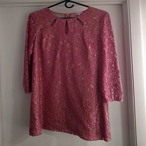 Pink and gold Juicy Couture cocktail dress